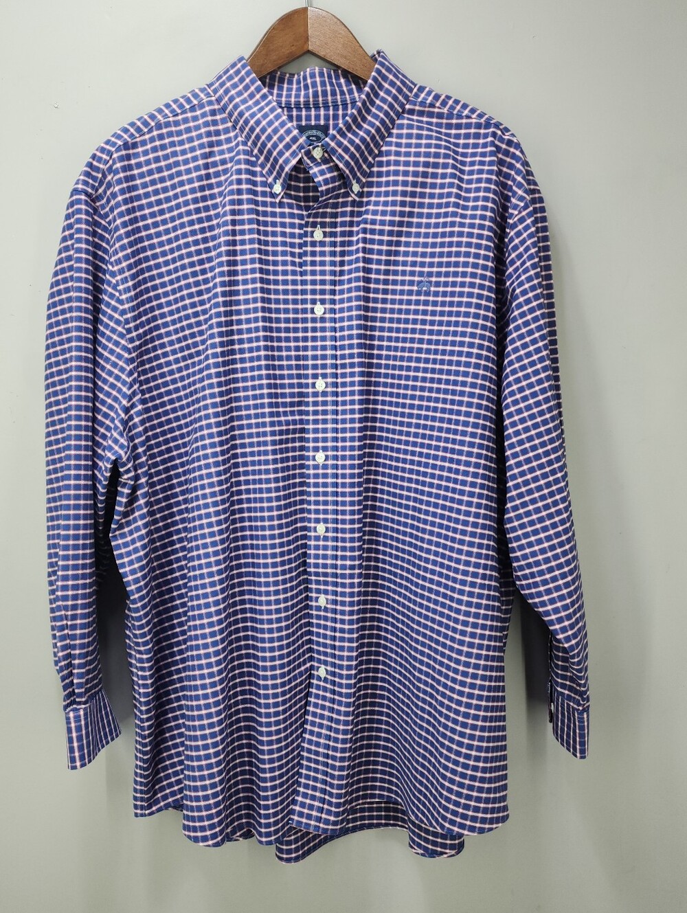 Brooks Brothers Original Polo Shirt Non-Iron Stretch Cotton Button-Down Shirt
